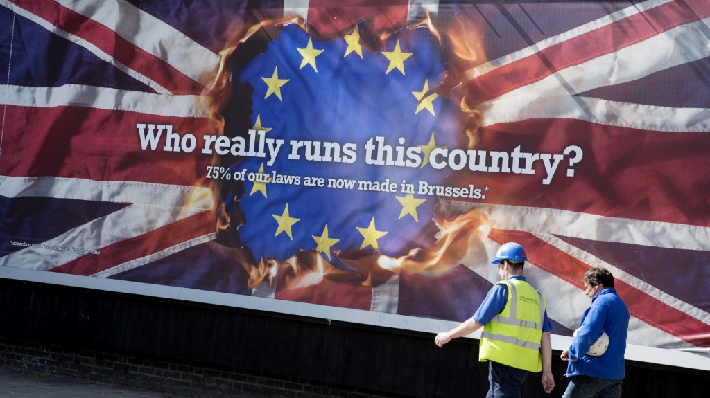 UKIP Election Posters For European Elections Cause Controversy